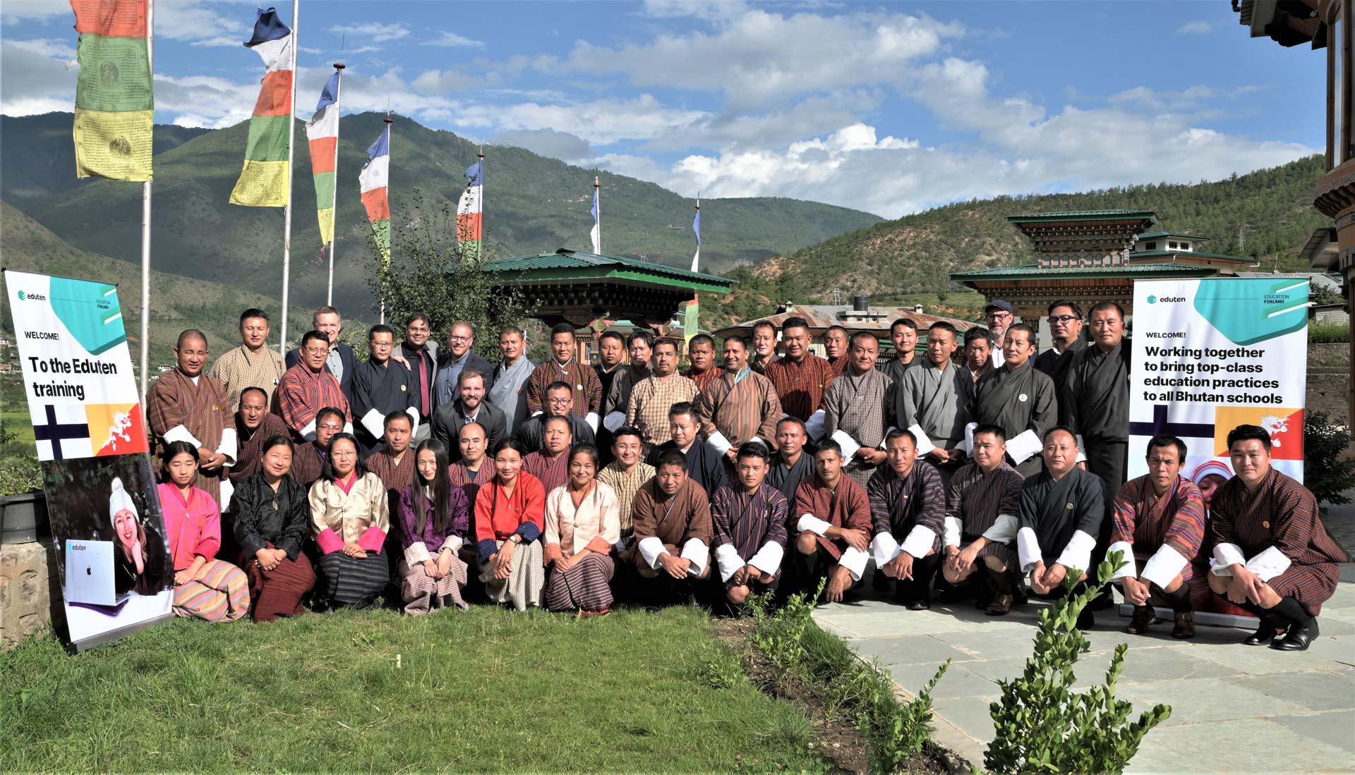 Participants of the training. Paro, Bhutan