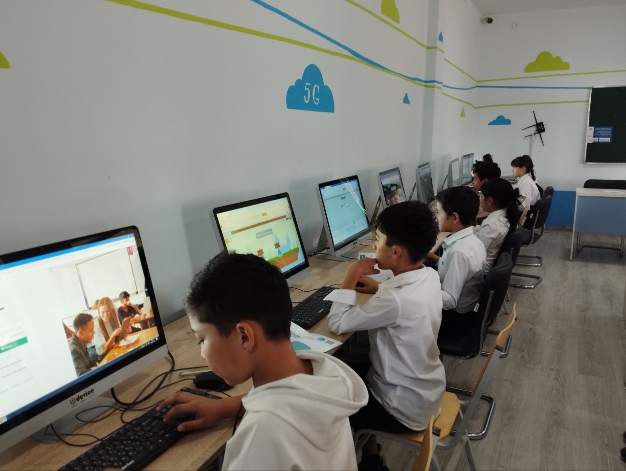 Students in Uzbekistan